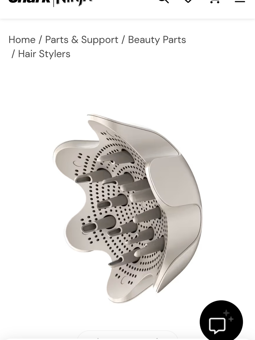 NIB Shark Flex Style Diffuser